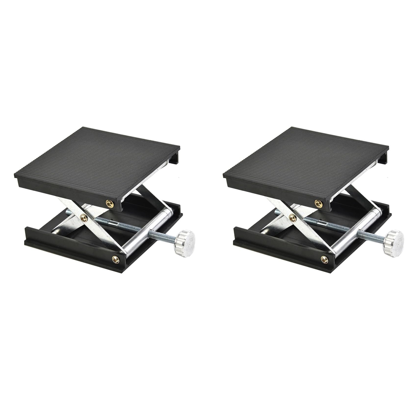 Htuygyjaw 2X Adjustment Level Lifting Platform Bracket Leveling Lift Stand Bracket BaseLeveling Machine Lift Stand