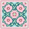 HOMETITUTE 10PCS 12x12 Inch Floral Design Floor Tiles Peel and Stick Removable Self Adhesive DIY Vinyl Flooring Stickers for Kitchen Bathroom Living Room Entryway Home Decor