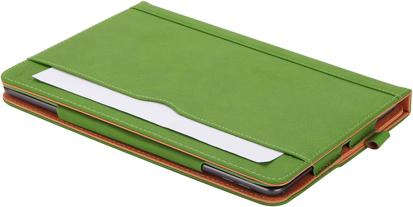 I4UCase Apple iPad 2 / iPad 3 / iPad 4 Case - Soft Leather Stand Folio Case Cover for iPad 2 / iPad 3 / iPad 4, with Multiple Viewing Angles, Auto Sleep/Wake, Document Card Pocket (Red)