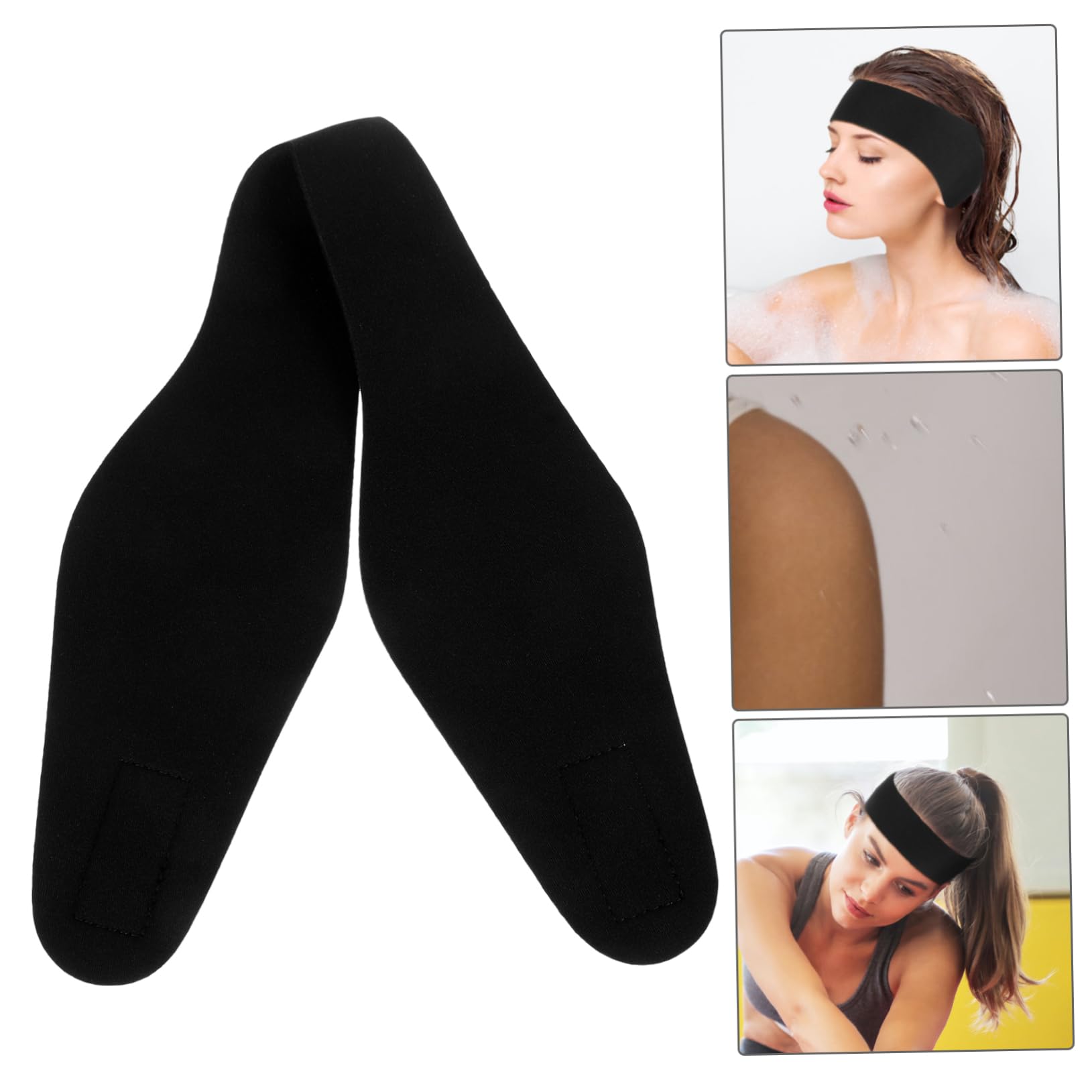 GANAZONO Band Swimming Ear Headphones Orejas Plugs Sweat Band Adjustable Diving Headband Spa Headband Swimming Headband Women Neoprene Ear Band Swim Ear Band Adult
