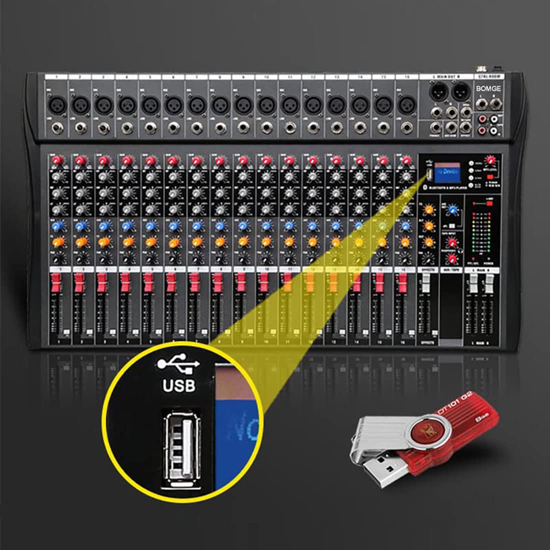 音声ミキサー 楽天市場】Allen & Heath ZED-6FX アナログミキサー