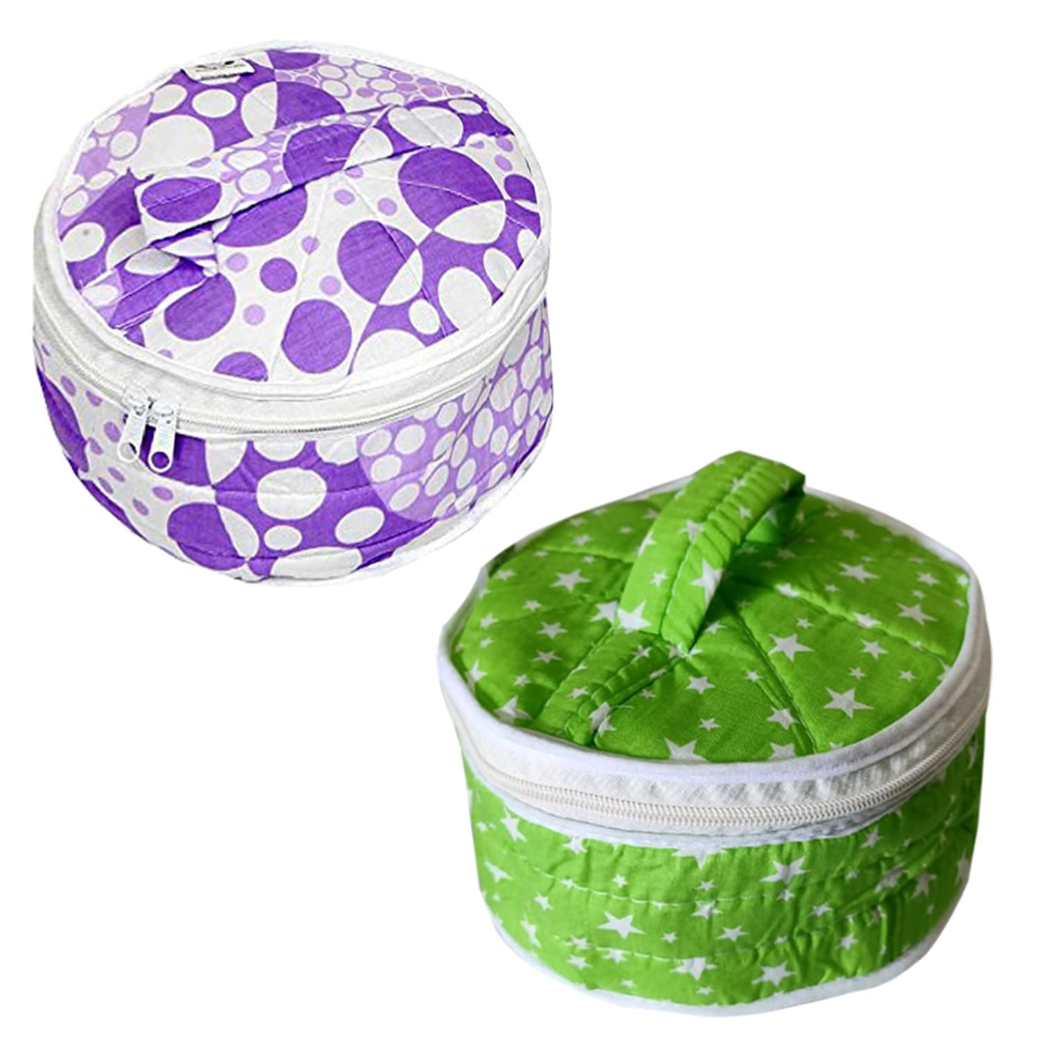 Kuber Industries Cotton 2 Piece Roti Cover Set - Multicolour,Standard,SCRSCHP23