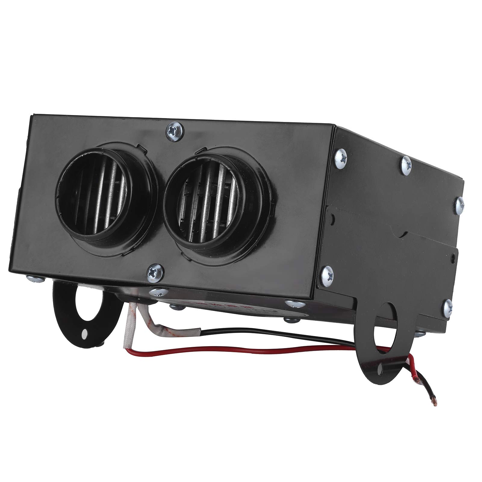 12V Auto Heizlüfter - 400W/600W Windschutzscheiben-Entfroster mit Dual-Auslässen - Leiser Betrieb