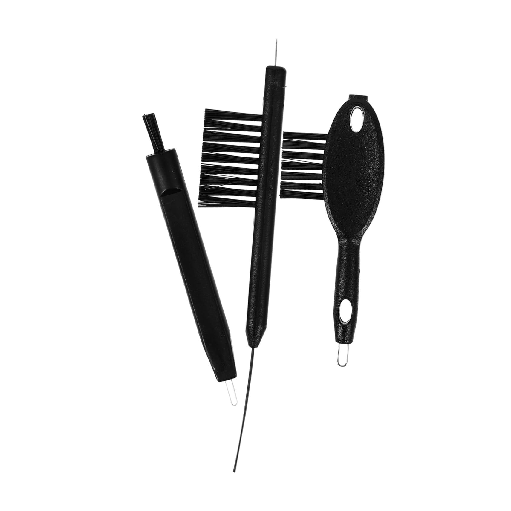 Healeved 3Pcs Cleaner Portable Tube Brush for Includes Handheld Tube Brush and Soft Cloth Essential Maintenance Kit