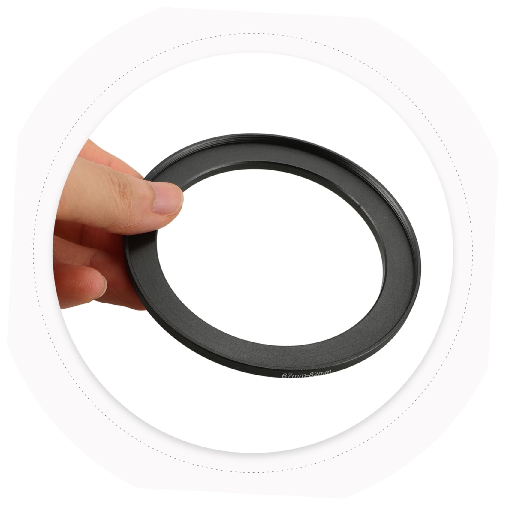 MOLUCKFU Step Ring Adapter for Camera Lens 67mm to 82mm Metal Ring Uv Filter Conversion SLR Camera Accessory