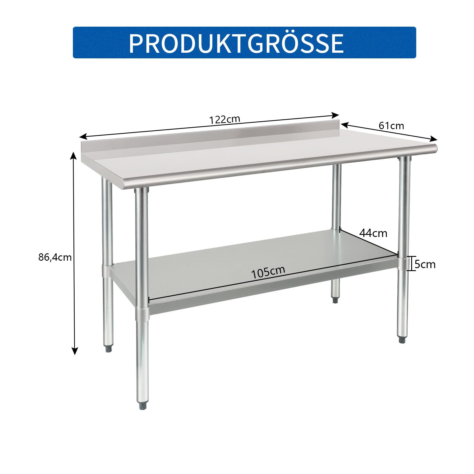 Edelstahltisch Klappbar Mahlzeit Edelstahltisch 80x70x80,5 Cm – Klappbarer Arbeitstisch Für Küche & Gastro, Belastbar Bis 200 Kg, Höhenverstellbare Füße Edelstahltisch Klappbar Mahlzeit Edelstahltisch 80x70x80,5 Cm – Klappbarer Arbeitstisch Für Küche & Gastro, Belastbar Bis 200 Kg, Höhenverstellbare Füße