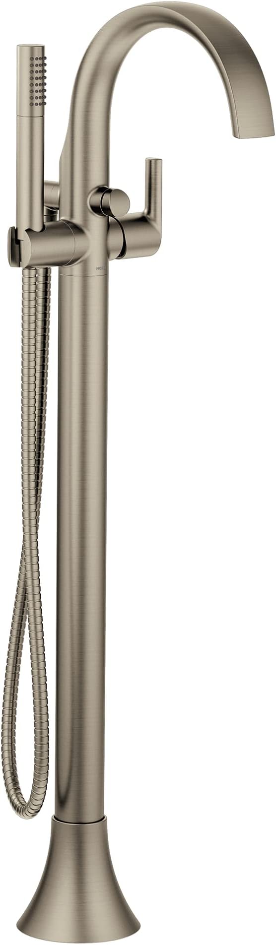 Moen S3105BN Doux OneHandle Freestanding Floor Mount Tub Filler with