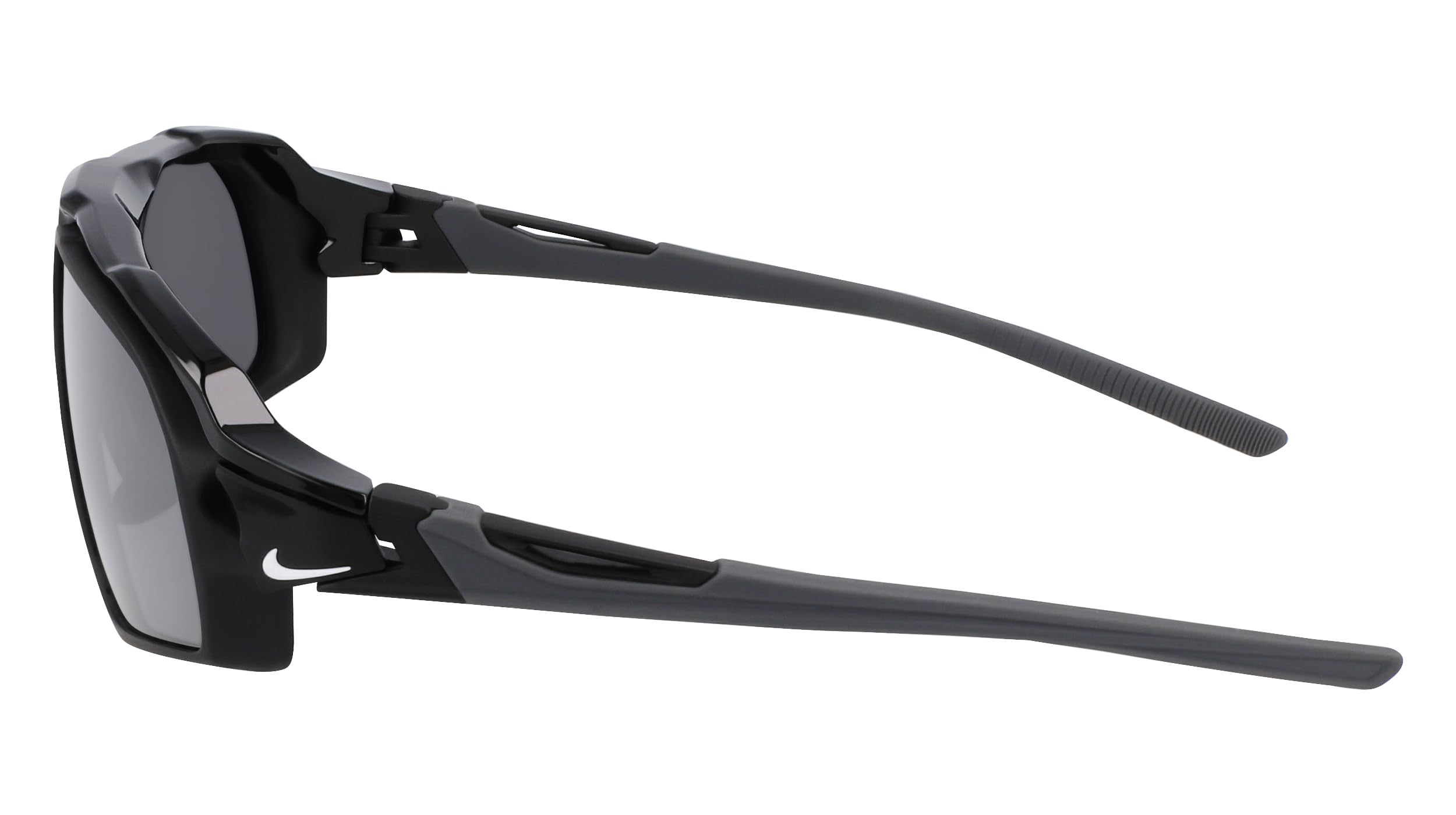 Nike FLYFREE FV2387 Sunglasses, 010 Black/Silver Flash/Volt, One Size Unisex
