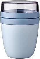 Vista 8 de Mepal Tarro de avena Overnight – Práctico vaso de yogur y taza de muesli – Compartimentos separados para yogur y muesli – Apto para congelador