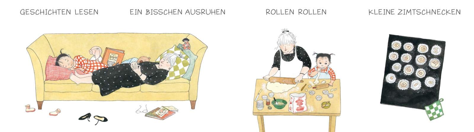Rosa und die Zimtschnecken: Vorlesen mit Enkeln – Bilderbuch für Kleinkinder