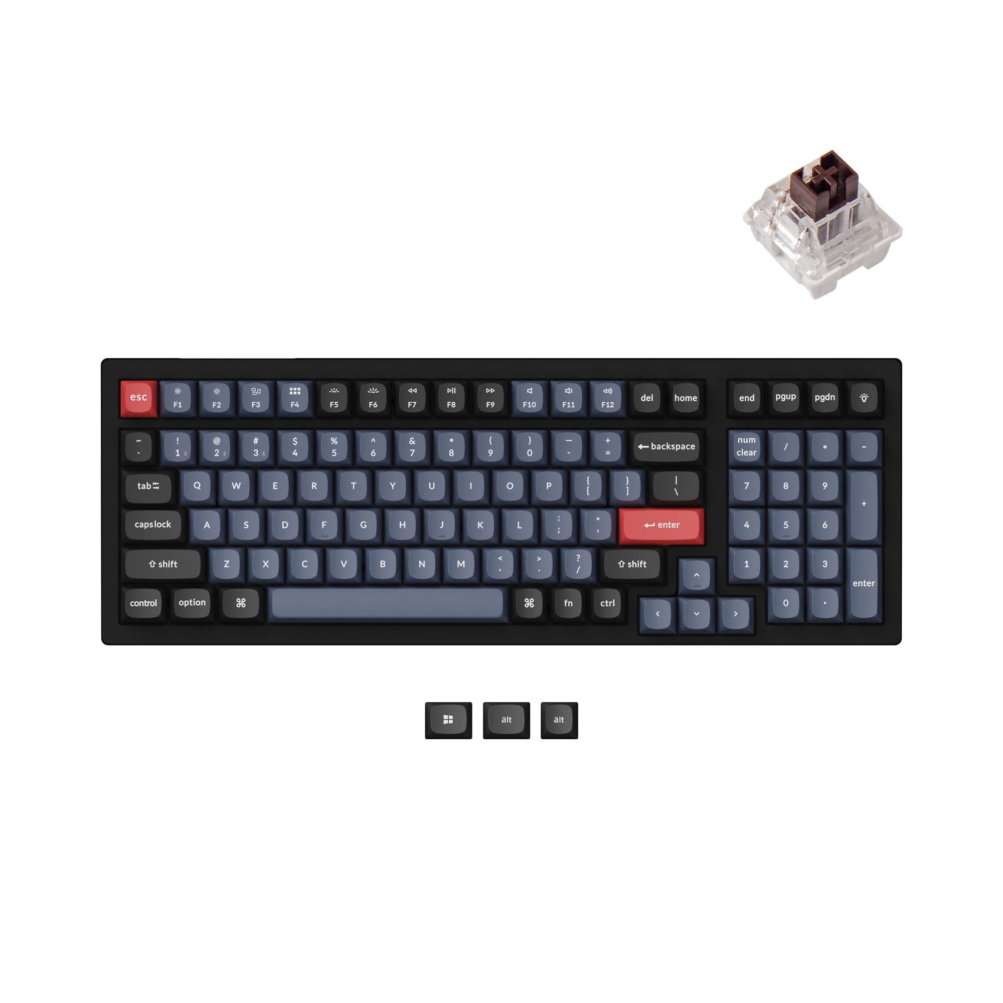 Buy Keychron K4 Pro Custom Wireless Mechanical Keyboard, 96 Keys Hot