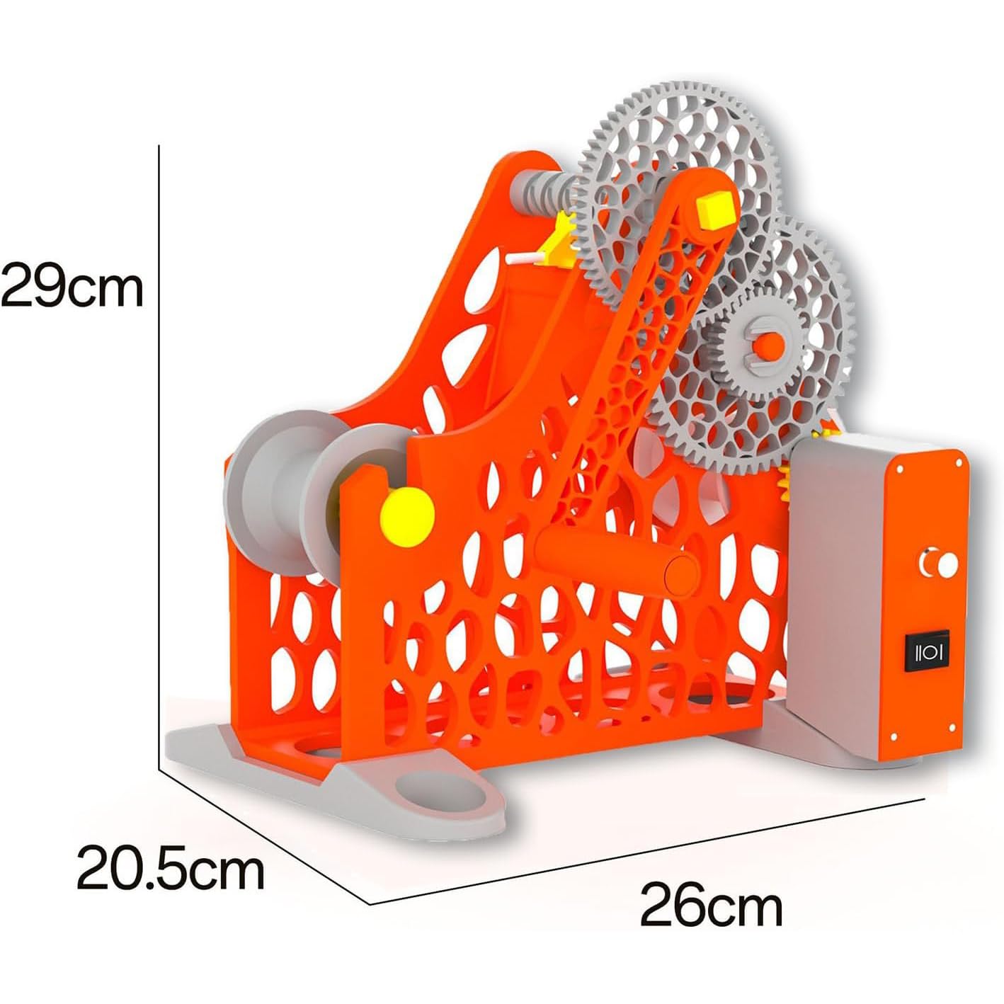 Elektryczna drukarka 3D do drukarki 3D, automatyczna nawijarka szpuli do szpul 1 kg, starannie owinięta bez plątania, zdejmowana modułowa konstrukcja, do filamentu do drukarki 3D i drutu spawalniczego