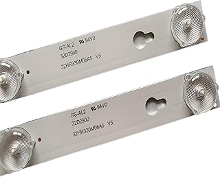 2 PCS 6LED LED Backlight Strip for 32HB5426 TCL 32D100 L32S4900s 32S301 L32P1A 4C-LB3206-HR03J HR01J 32D2900 32HR330M06A5 V5 (Color : 10 Set-20 Pcs)