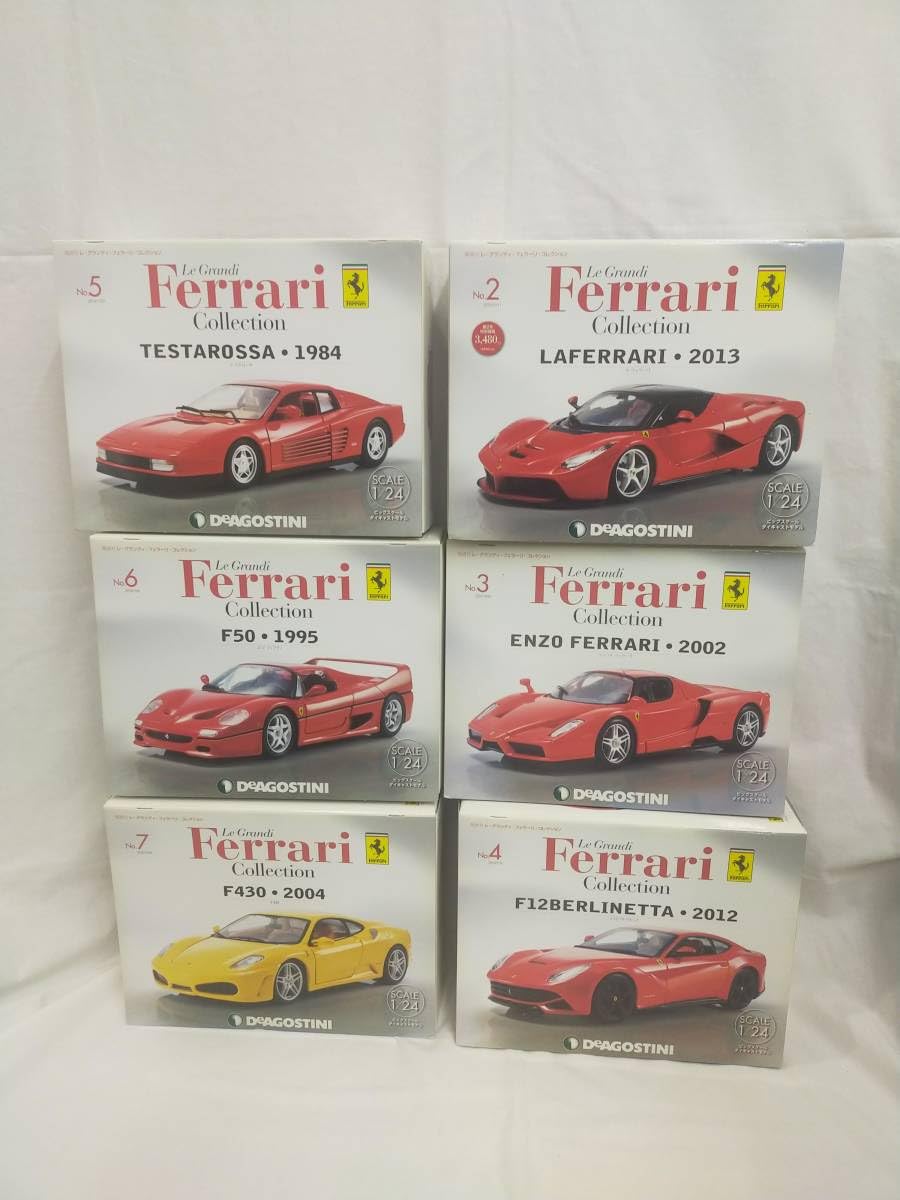 隔週刊 レ・グランディ・フェラーリ・コレクション 　No.1〜4 Amazon.co.jp: ディアゴスティーニ レ グランディ フェラーリ