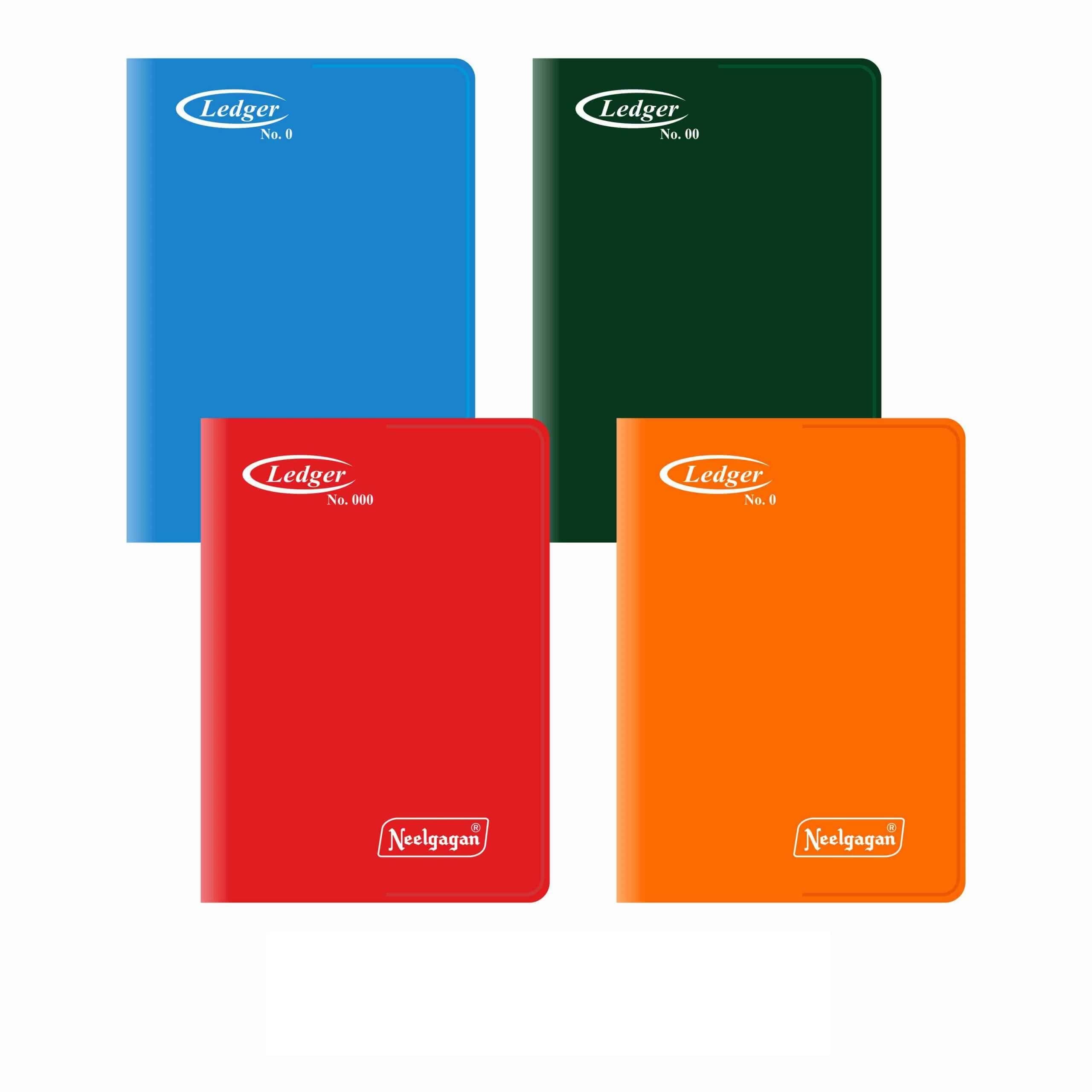 Ledger Pocket Size (No. 0), (9.5 x 12.5cm) Soft Cover Plastic (PVC) Pack of - 5-image-24