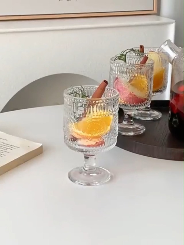 Set de 2 Copas Vintage de Cristal 8oz miniatura 7