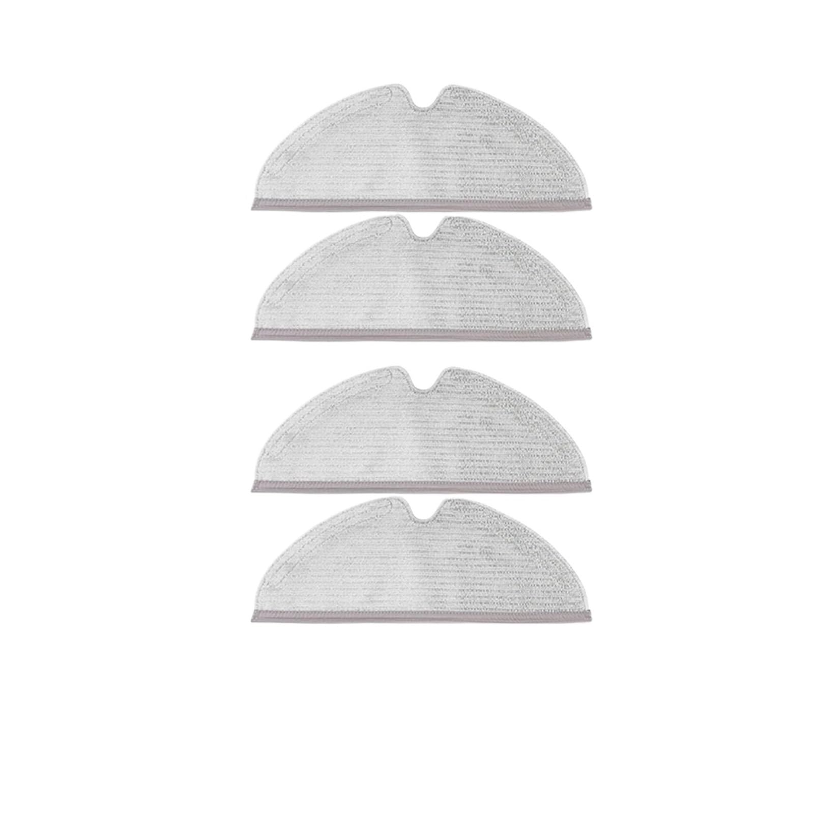 XYMURVVD Water Tank Box, Compatible For Xiaomi, Compatible For Roborock，S5 S6 S50 S60 S61 E25 E35 E20 T4 T6 Robot Vacuum Cleaner Part Accessories(4pcs mop)