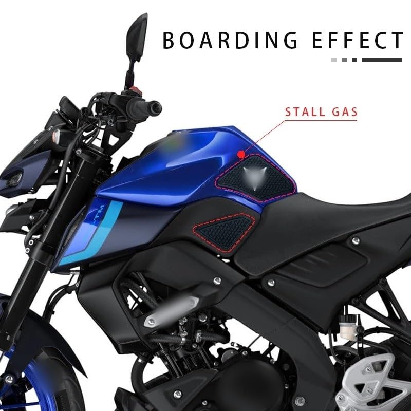 Lot De 2 Autocollants Antidérapants Pour Réservoir De Carburant Et Moto Rétr | Leroy Merlin