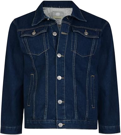 Kam Men's Western Denim Jacket (401) in 