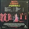 BETTY WRIGHT EXPLOSION vinyl record #1