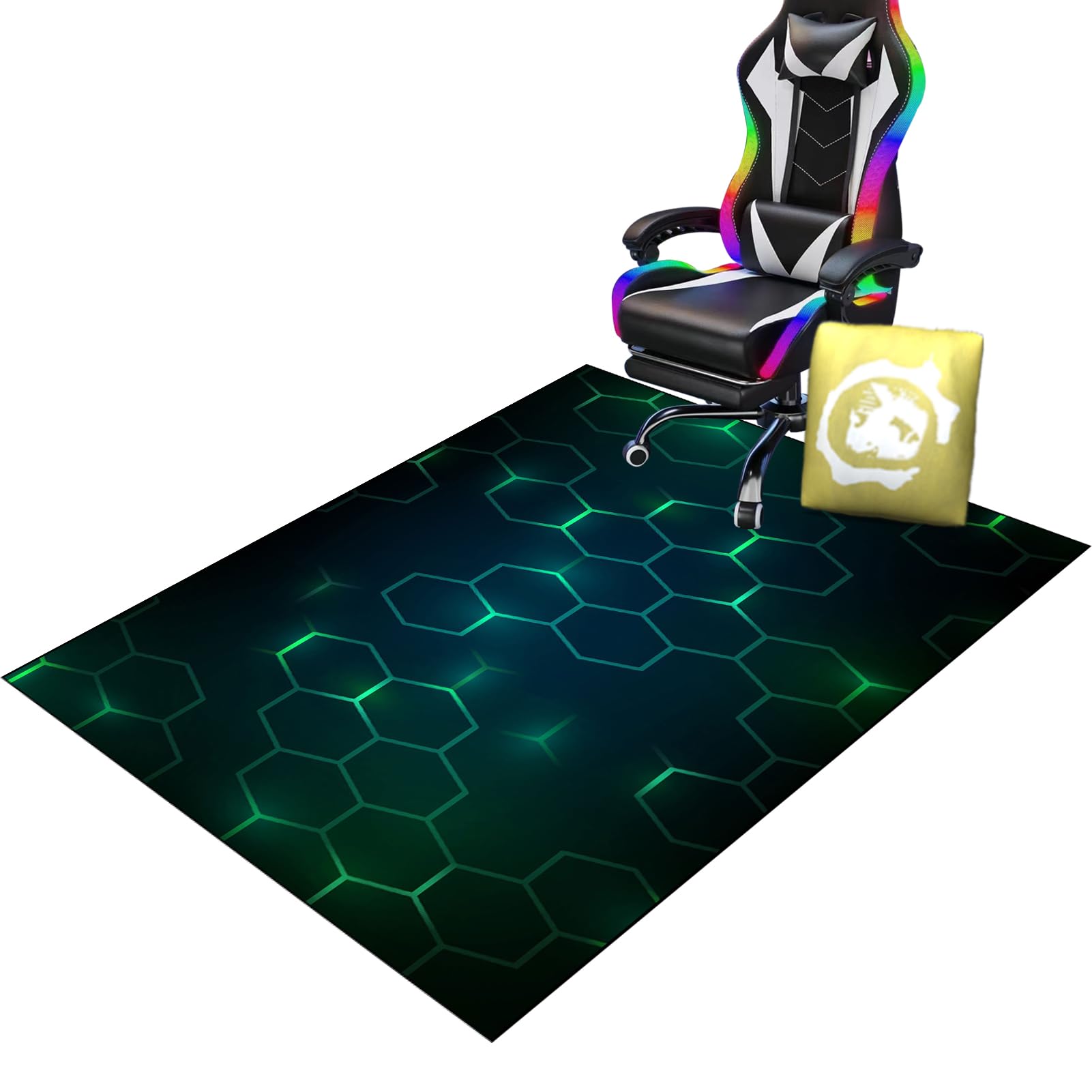 Tapis de fauteuil de gaming pour protéger le sol dur du bureau