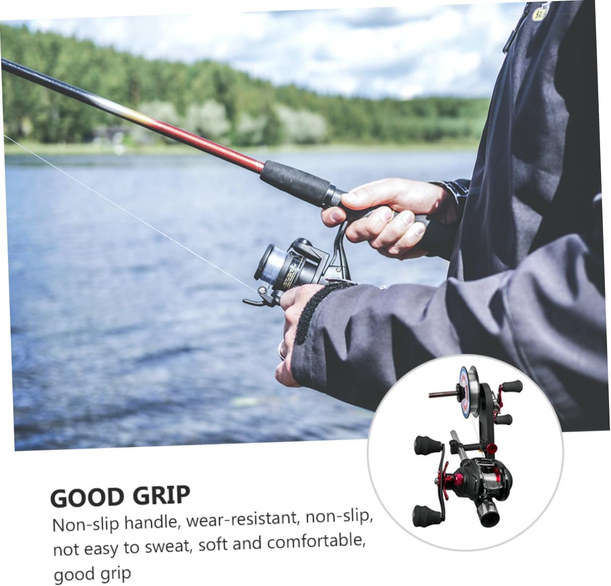 Fishing Line Winder System Adjustable Spooling Machine for Easy Installation Durable Construction Compatible with Various Fishing Reel Types Efficient