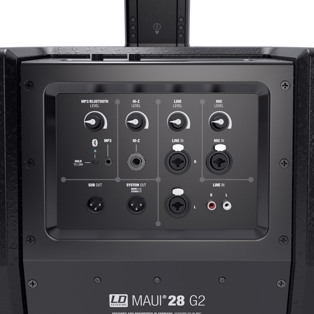 LD Systems MAUI 28 G2 set di altoparlanti 1000 W Nero