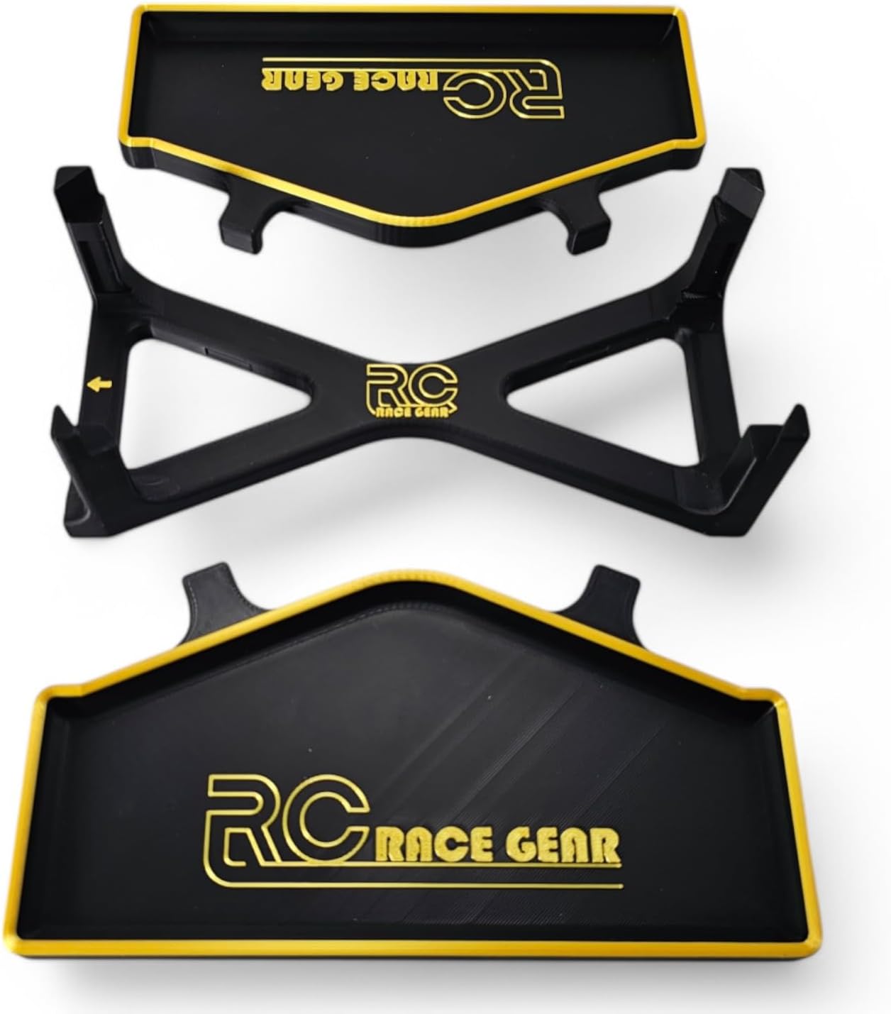 Pit Pro System – Chassis Stand and Parts Trays Compatible with Losi 22S Sprint 1/10 2WD RC Sprint Car