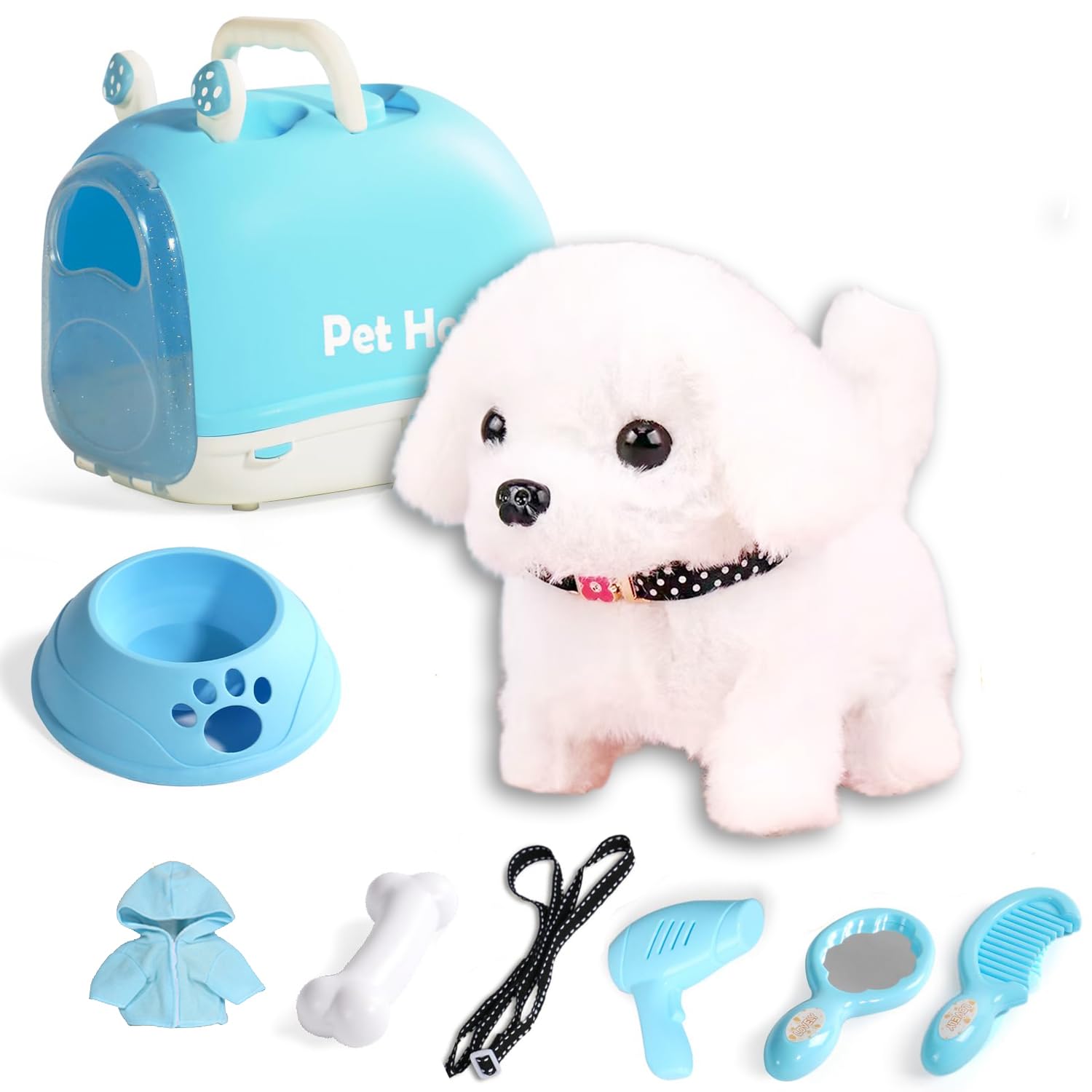 Amazon.co.jp: Pop Meow 2025 新型 シミュレーションペット犬