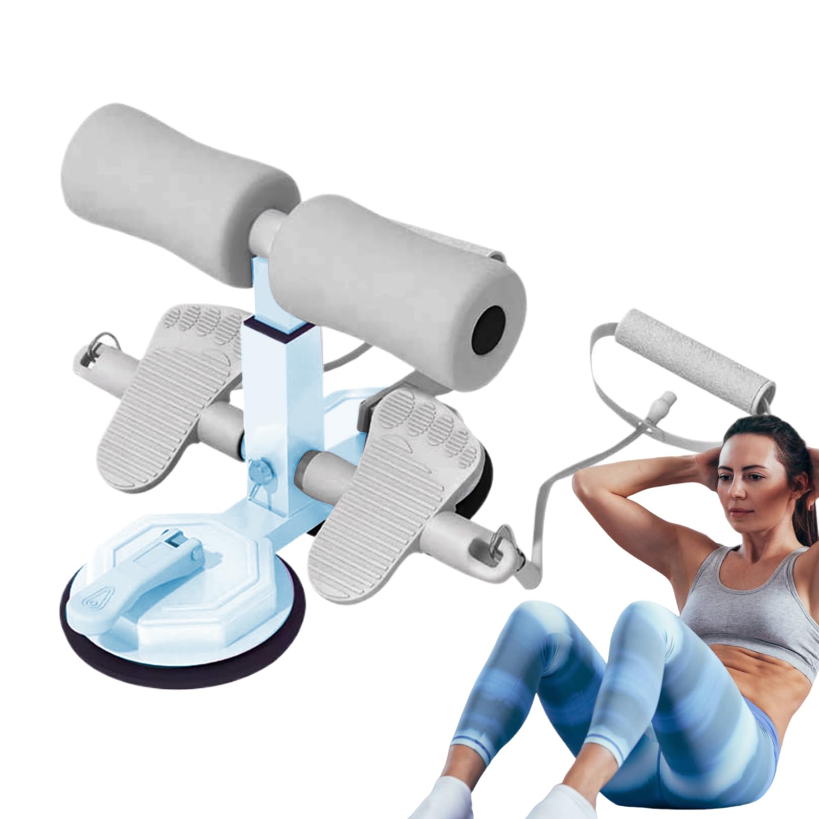 Barra de sentado para entrenamiento muscular y ejercicio abdominal con succión 8