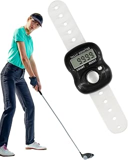 Clicker Counter - Electronic Finger Counter | Manual Finger Digital Hand Tally Counter | Minii LCD Digital Display Tally Counter | Resettable Counters Clickers | Manual Counting Device | Finger Hand