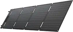 EF ECOFLOW 60W Painel Solar Portátil Célula Solar Tipo N Alta Eficiência Conversão 25% para Estações de Energia, Acampamento, Painel Solares Leve Dobrável e Pendurável, IP68 à Prova d'água