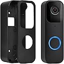 Adhesive Door Mount Compatible with Blink Video Doorbell (2021-1st Gen), No-Drill Mounting Bracket, Not for Blink Video Doorbell (2025-2nd Gen), Accessories for Your Security System - Black