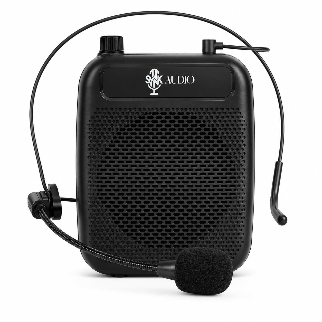 Portable Voice Amplifier with Wired Headset Mic | 12-Hour Battery Life, USB Type-C Charging, Bluetooth & AUX Input, Belt Clip Included, Up to 10,000 sq. ft.-picture-14
