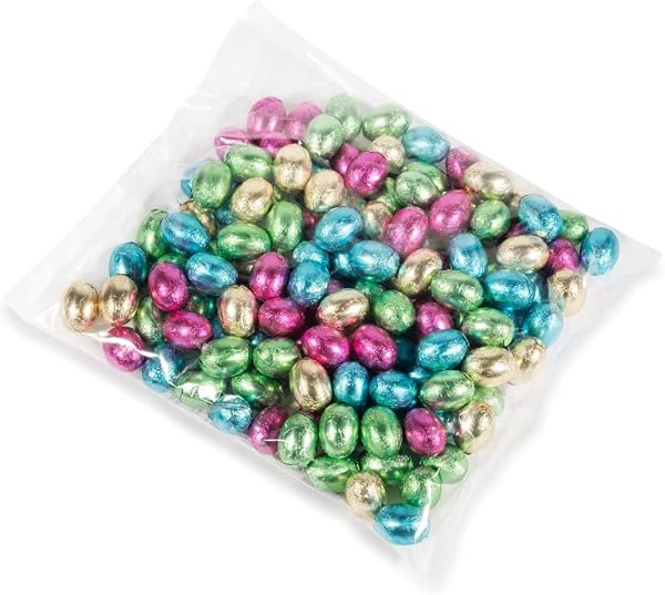 Simón Coll - Huevos de Pascua de Chocolate con Leche rellenos de delicioso Praliné de Avellanas - Bolsa de 1Kg - 2