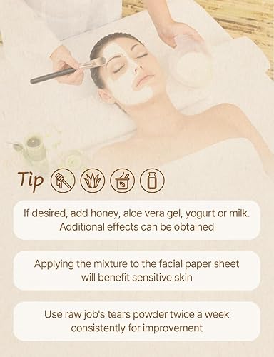 Miniatura 5 de NICE WITCH'S Polvo de lágrimas de trabajo crudo coreano 6 onzas 6.00 oz 100% polvo natural puro, adición cruda