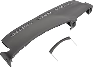 HECASE Upper Dashboard Cap Cover Compatible with 1999-2006 Chevy Chevrolet Silverado Avalanche Tahoe Suburban GMC Sierra Yukon XL 1500 2500 HD 3500 ABS Plastic Gray Painted