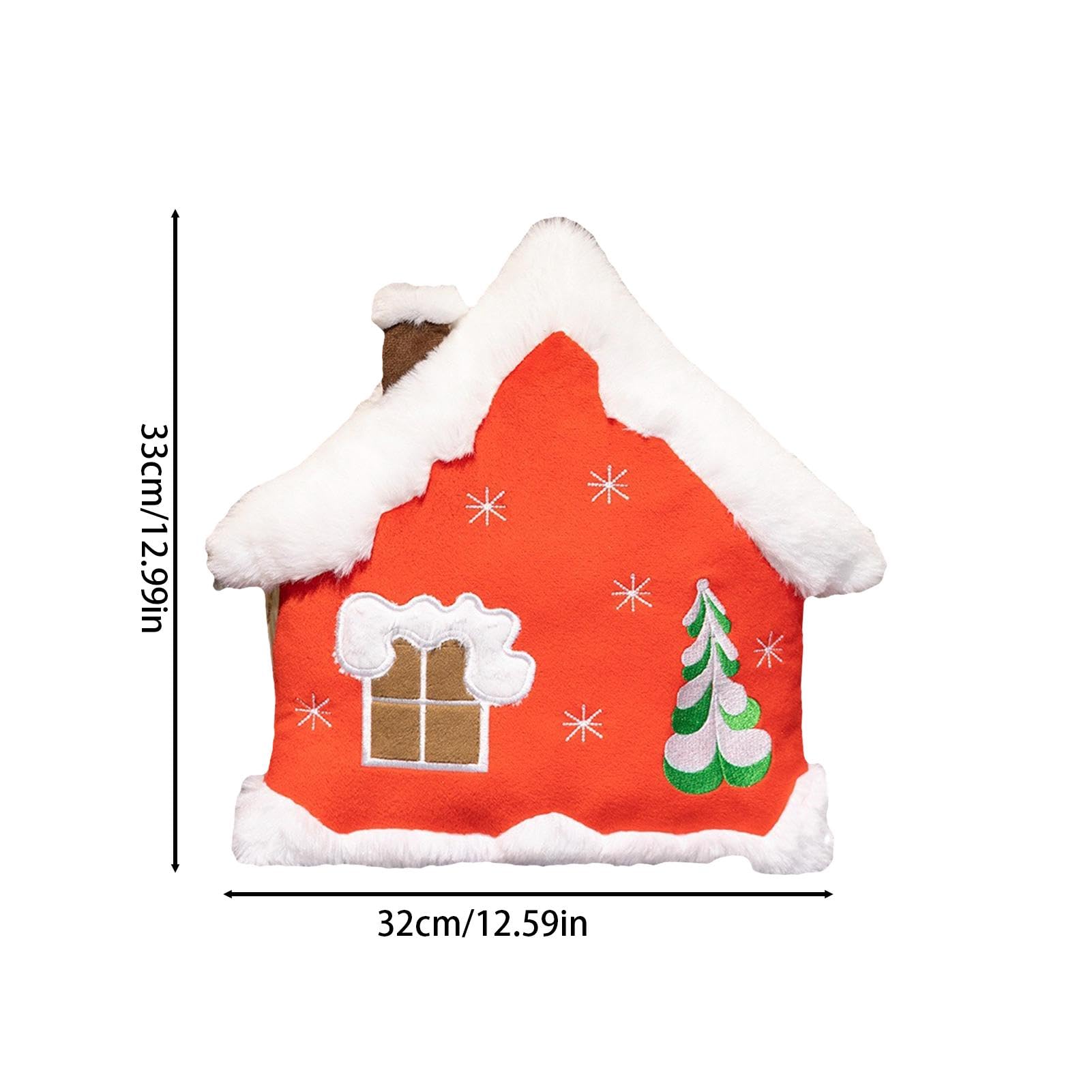 Lebkuchenmann Plüschtier 38cm - Weihnachtskissen Für Sofa Deko