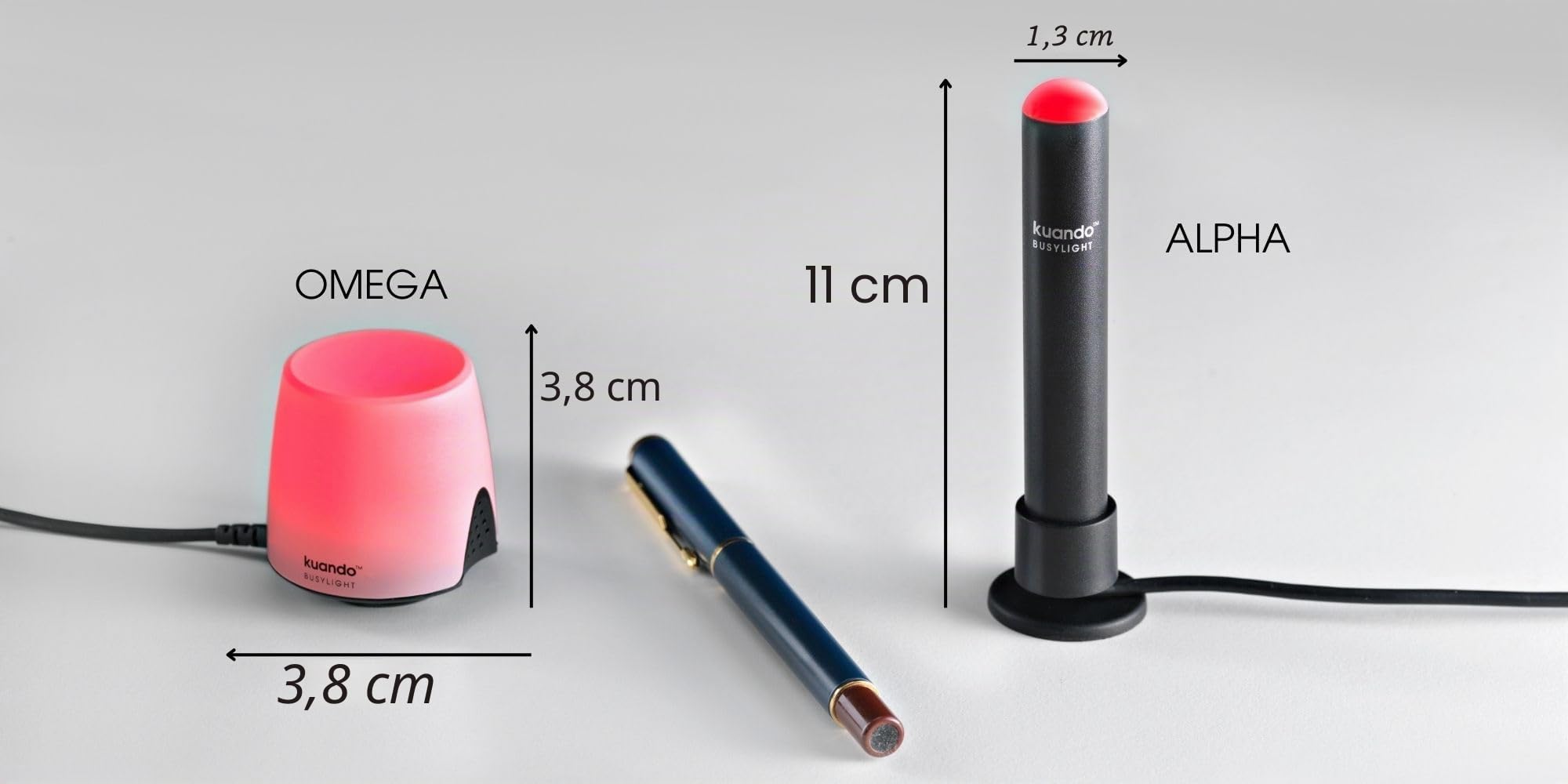 Lorsque BusyLight UC Alpha pour ces