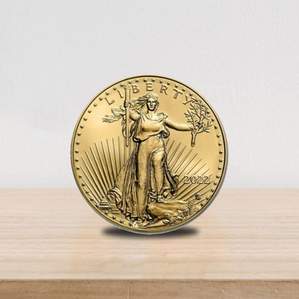 Moneta Antica della Statua della libertà 2022 USA Liberty Eagle Moneta Un Dollaro Monete Commemorative Monete Collezione Americane Decorazioni per Casa