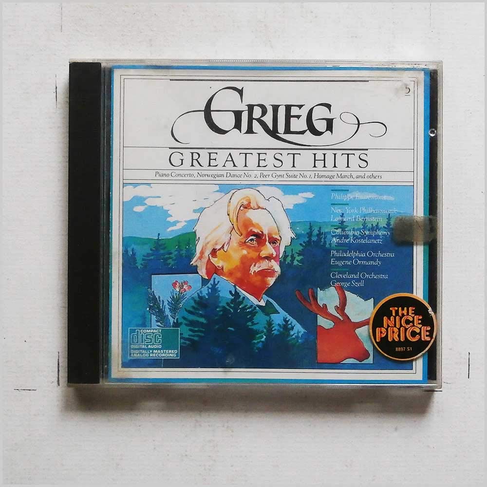 Greatest Hits [Audio CD] Grieg; Entremont; Bernstein and Szell