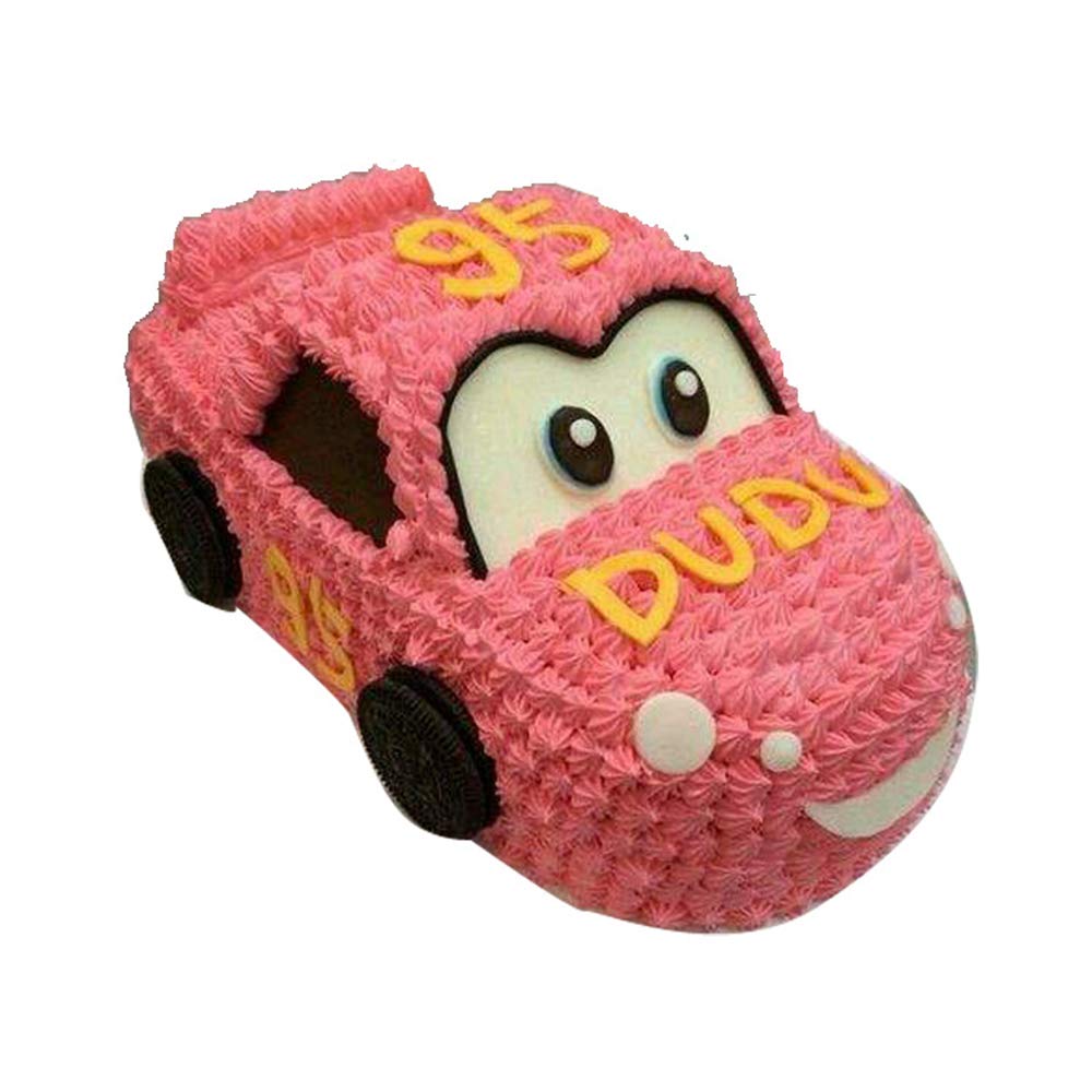 Moldes 3D para hornear tartas con dibujos animados para baby shower, primer cumpleaños, fiesta, boda, aniversario, celebración. cartoon car plata