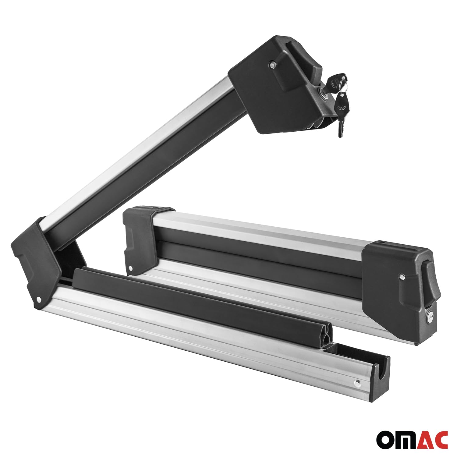 Menabo Skiträger Skihalter Snowboard Träger Universal Schwarz ABE 2X