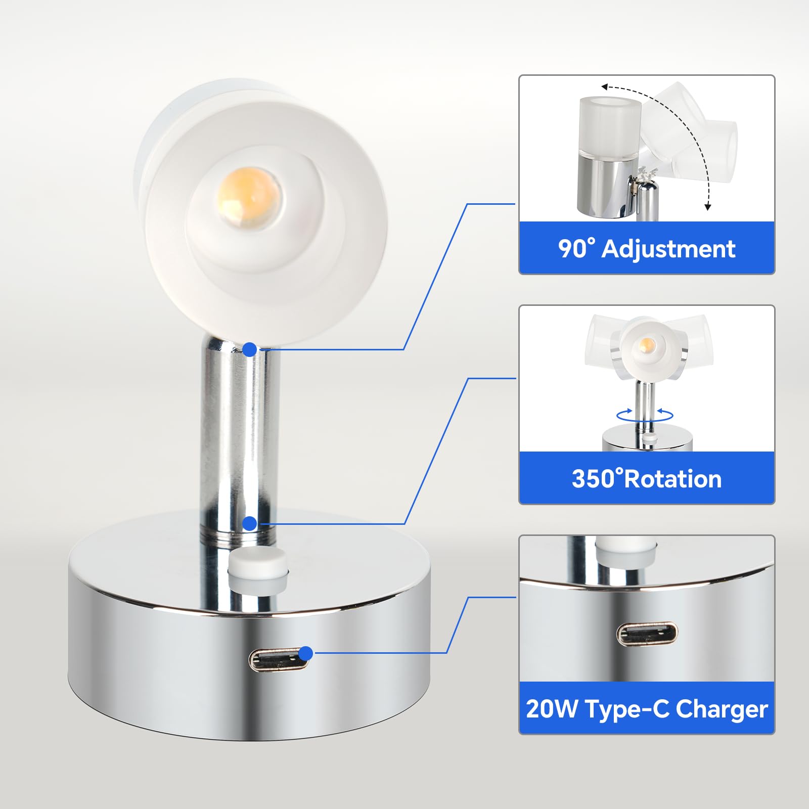 acegoo LED Einbaustrahler 12V Spot 2W Wohnmobil 35° Abstrahlwinkel, 70° Schwenkbar für Wohnwagen acegoo LED Einbaustrahler 12V Spot 2W Wohnmobil 35° Abstrahlwinkel, 70° Schwenkbar für Wohnwagen
