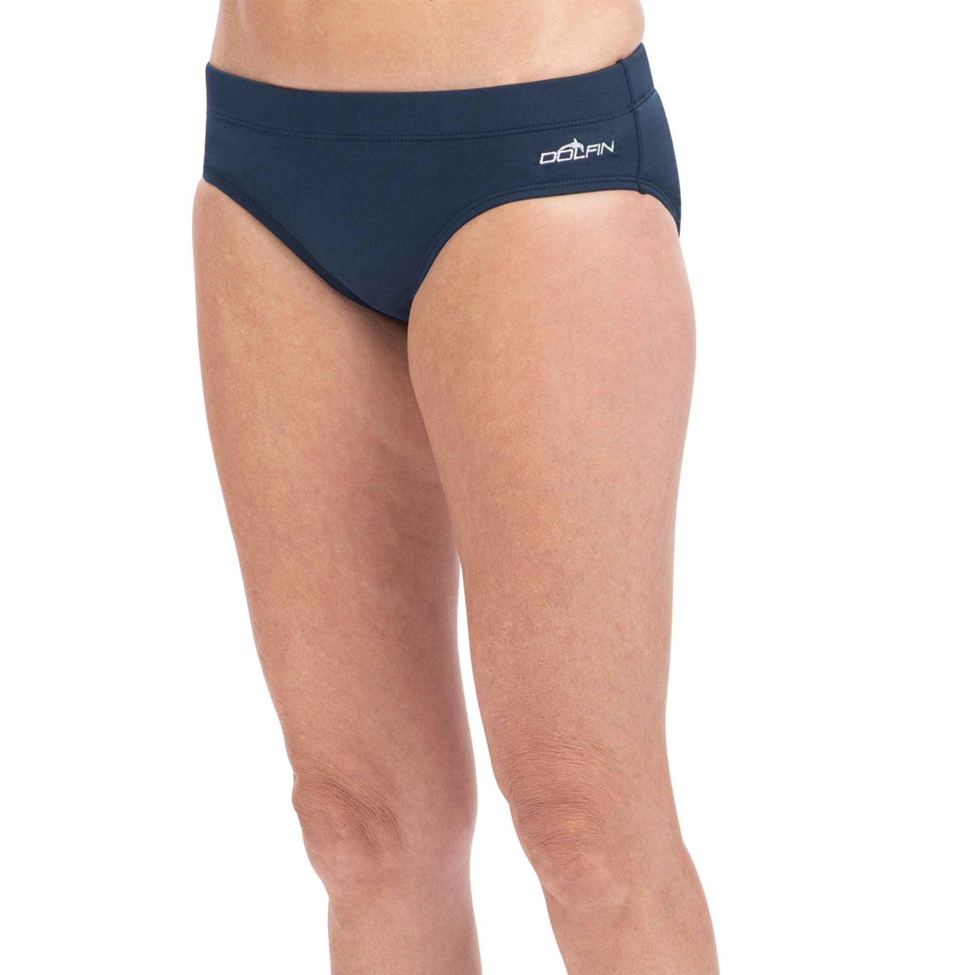 Dolfin Aquashape Women's Swimwear Conservative Cut Brief Swimsuit Bottom Navy