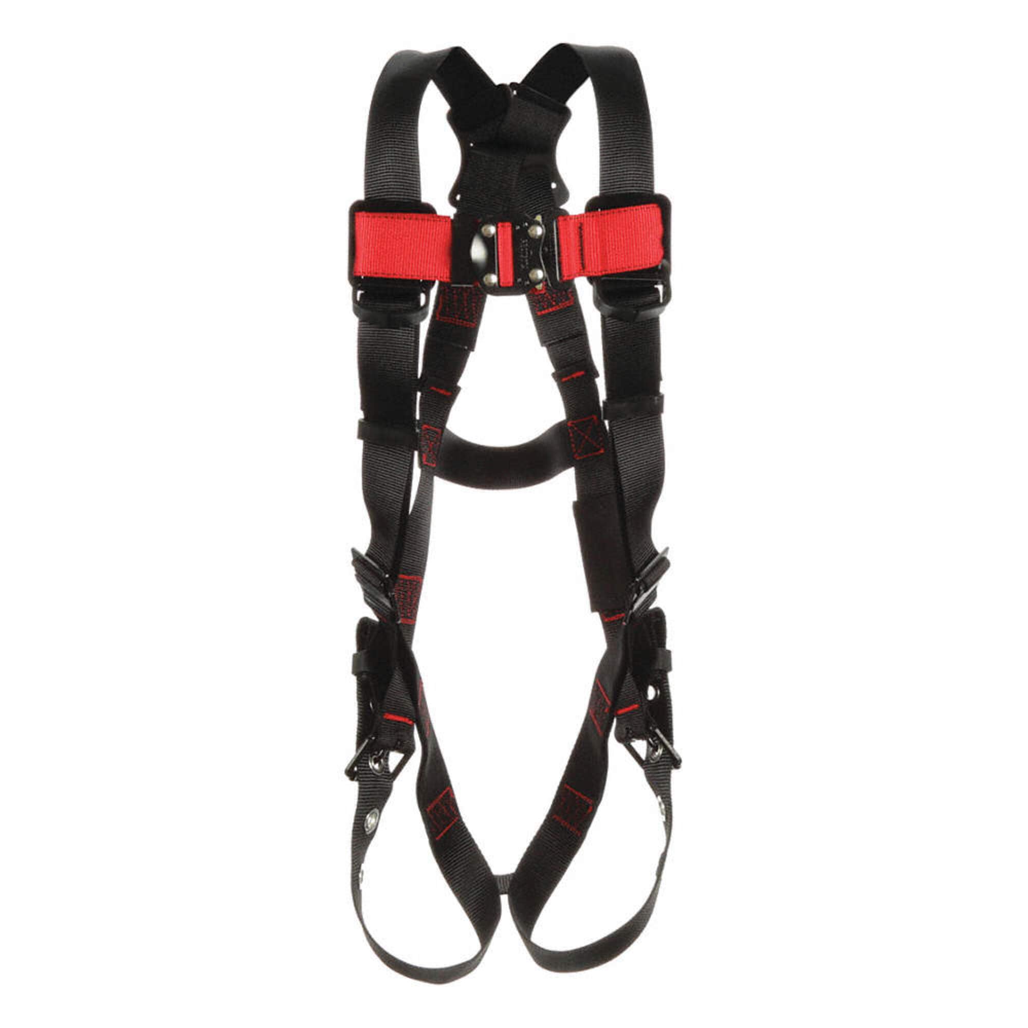 Protecta 1161505 Vest-Style Harness, Quick Connect Buckle & Tongue Buckle, 3XL(1161505)