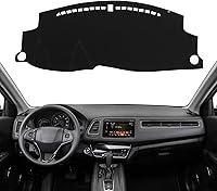 Vista 22 de KEYOOG Cubierta de tablero para Ho-nda Civic 2011-2006 (para conducción a la izquierda), alfombrilla antirreflejos, protector solar antideslizante