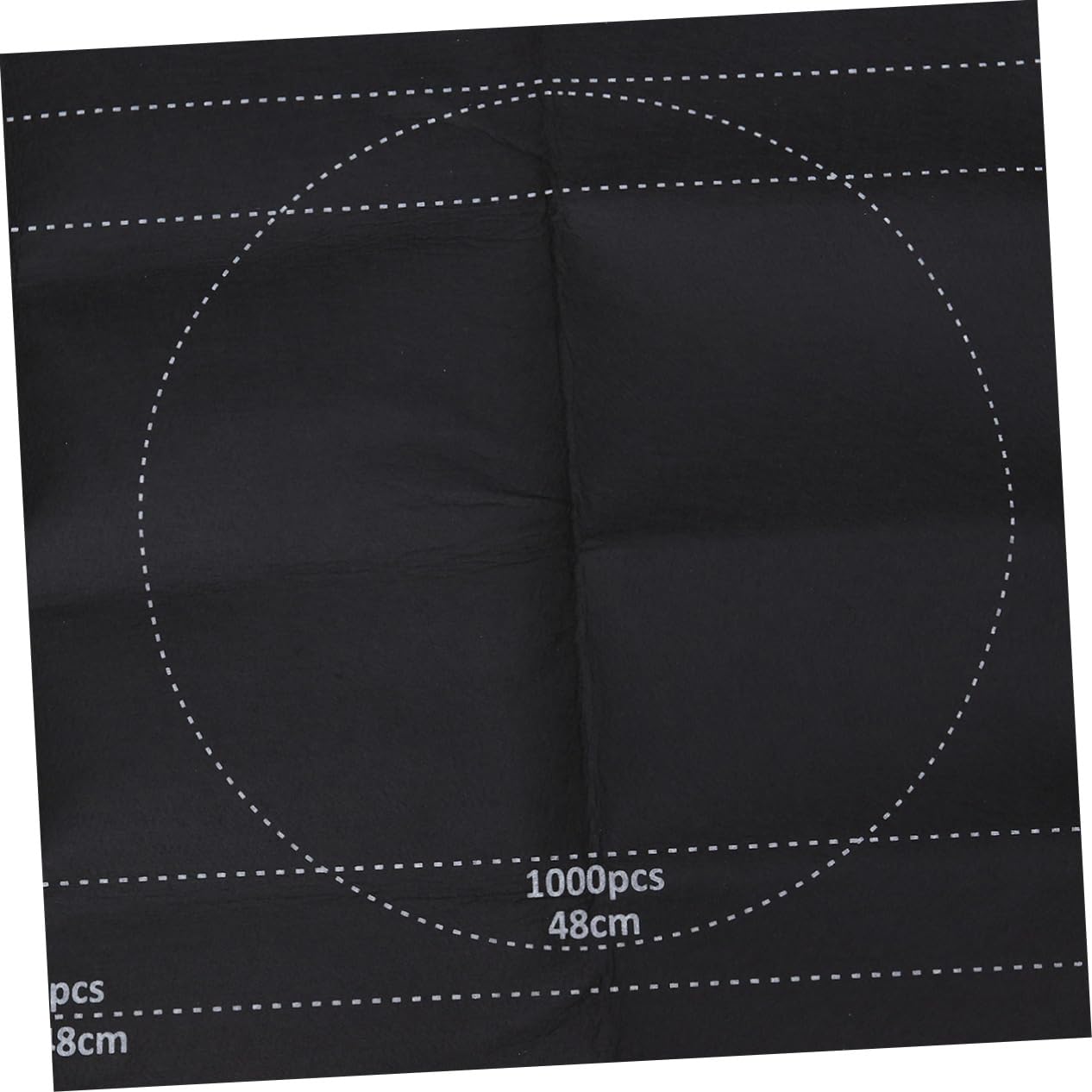 Yardwe Black Felt Puzzle Mat Portable Jigsaw Play Mat with Inflatable Tube Fixing Bands for Organization of Puzzles for Travel Home Use