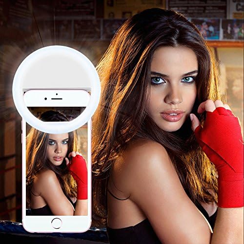 MYRIANN 36 LED Selfie Ring Fill Light for iPhone 6/6s,iphone 6 plus/6s Plus iPad, Samsung Galaxy S7/S7 Edge ,Galaxy S6 Edge/S6, Galaxy Note 5, Blackberry, Motorola and All the Smart Phones