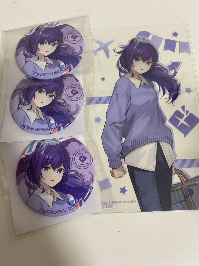 Amazon.co.jp: プロセ感謝祭 朝比奈まふゆ 缶バッジ クリアシート